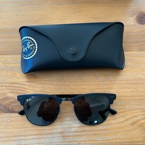 RayBans - Clubmaster Metal sunglasses